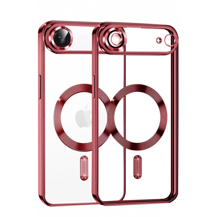 Mey İthalat®   iPhone 17 Air Kross Magneticsafe Kapak - Kırmızı