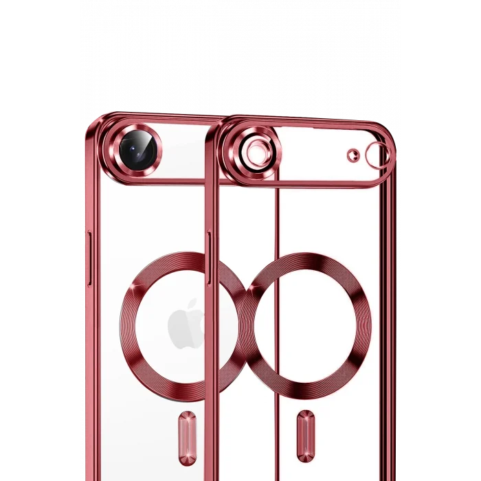 Mey İthalat®   iPhone 17 Air Kross Magneticsafe Kapak - Kırmızı