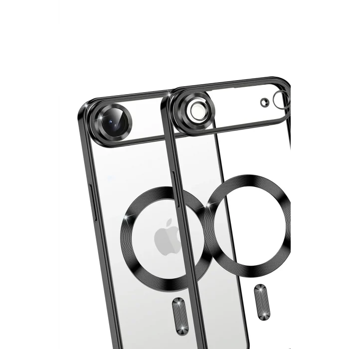 Mey İthalat®   iPhone 17 Air Kross Magneticsafe Kapak - Siyah