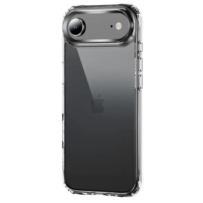 Mey İthalat®   iPhone 17 Air Lüx Şeffaf Silikon - Şeffaf