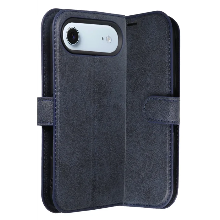 Mey İthalat®   iPhone 17 Air Trend S Plus Kapaklı Kılıf - Lacivert