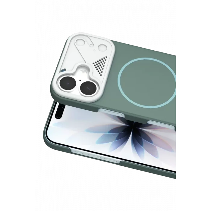 Mey İthalat®   iPhone 17 Export Magsafe Kapak - Turkuaz