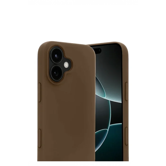 Mey İthalat®   iPhone 17 First Silikon - Kahverengi