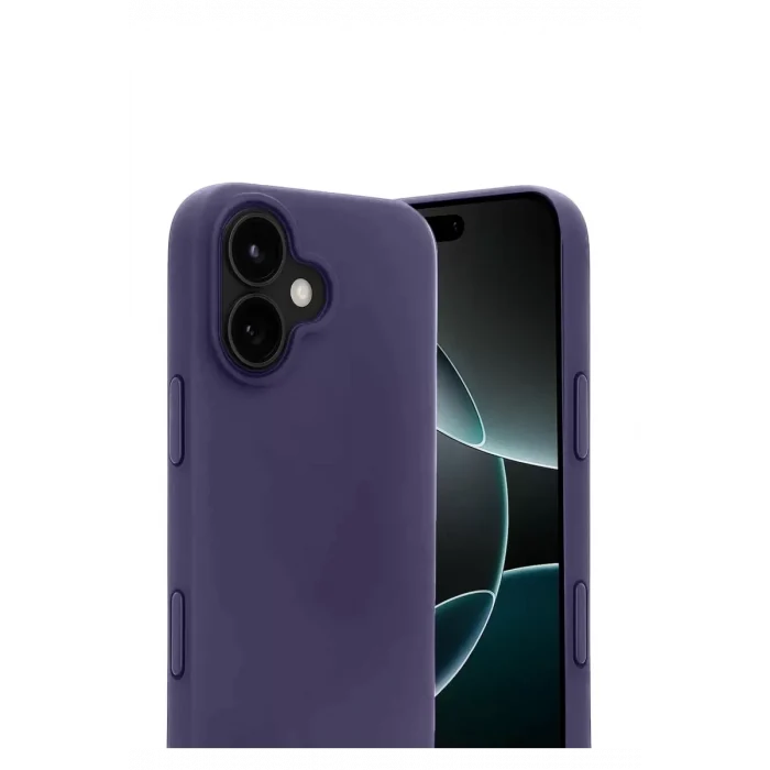 Mey İthalat®   iPhone 17 First Silikon - Mürdüm