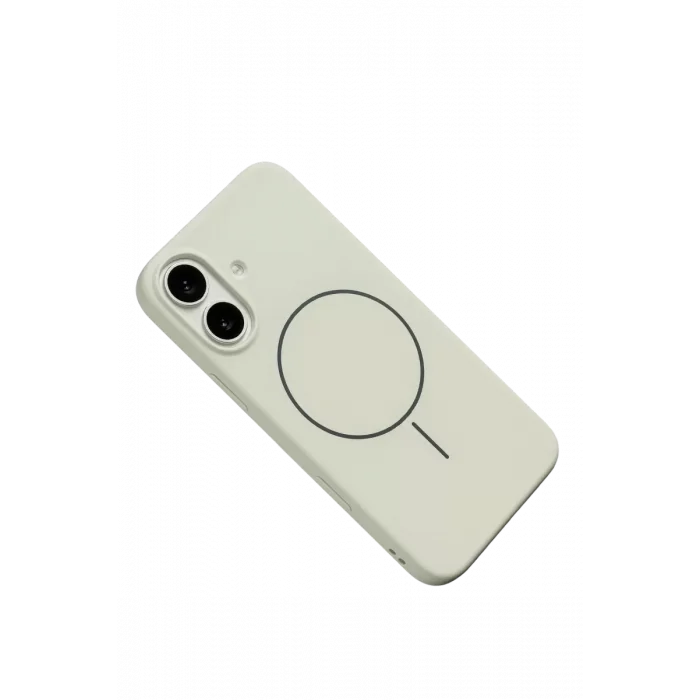 Mey İthalat®   iPhone 17 Jully Magsafe Kapak - Beyaz
