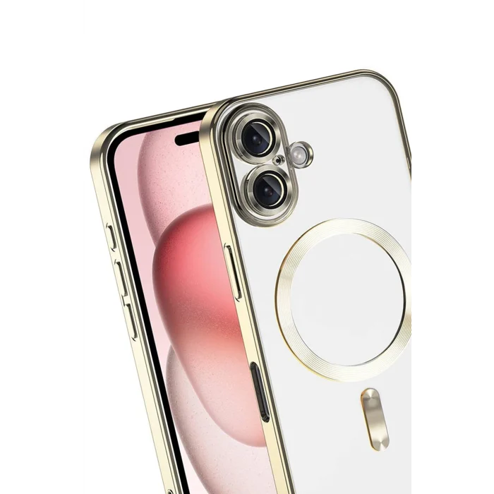 Mey İthalat®   iPhone 17 Kross Magneticsafe Kapak - Gold