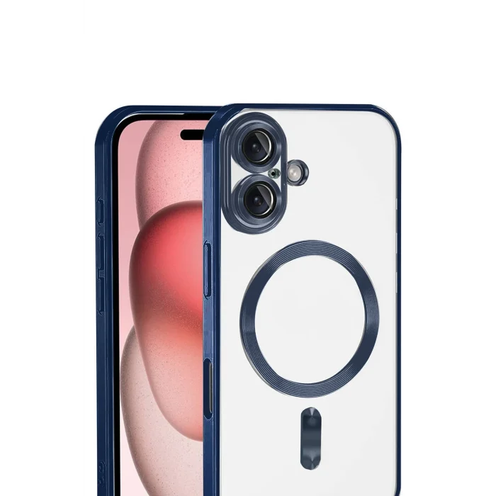 Mey İthalat®   iPhone 17 Kross Magneticsafe Kapak - Lacivert