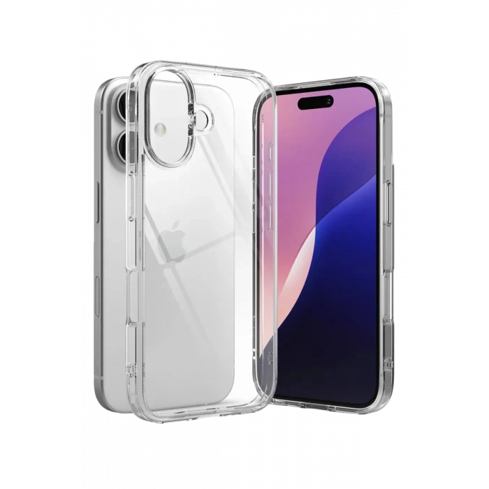 Mey İthalat®   iPhone 17 Lüx Şeffaf Silikon - Şeffaf