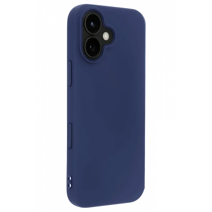 Mey İthalat®   iPhone 17 Nano içi Kadife Silikon - Lacivert
