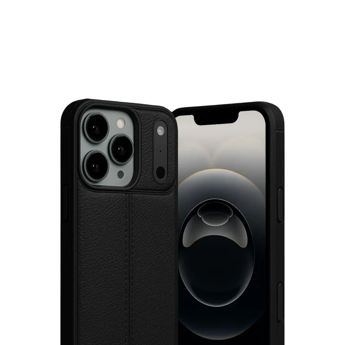 Mey İthalat®   iPhone 17 Pro Auto Focus Kapak - Siyah