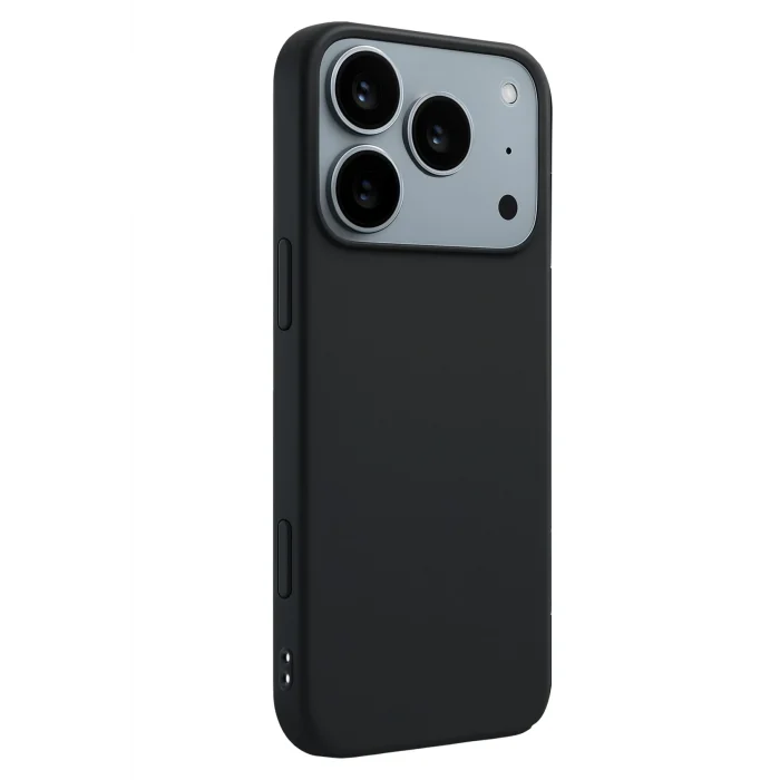 Mey İthalat®   iPhone 17 Pro First Silikon - Siyah