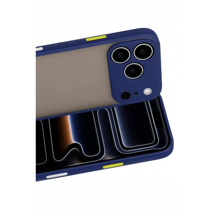 Mey İthalat®   iPhone 17 Pro Kılıf Montreal Silikon Kapak - Laicvert