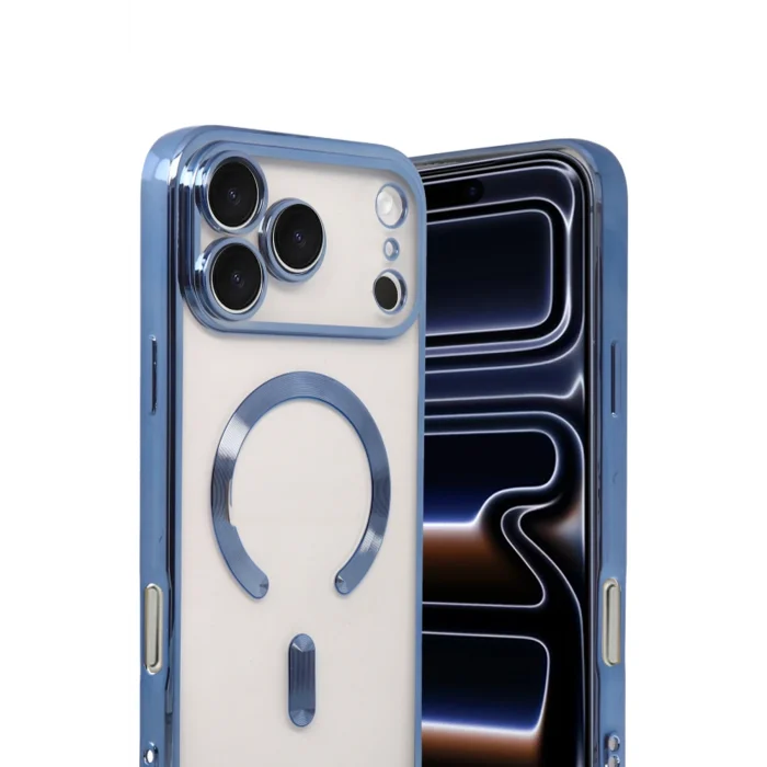 Mey İthalat®   iPhone 17 Pro Kross Magneticsafe Kapak - Sierra Blue