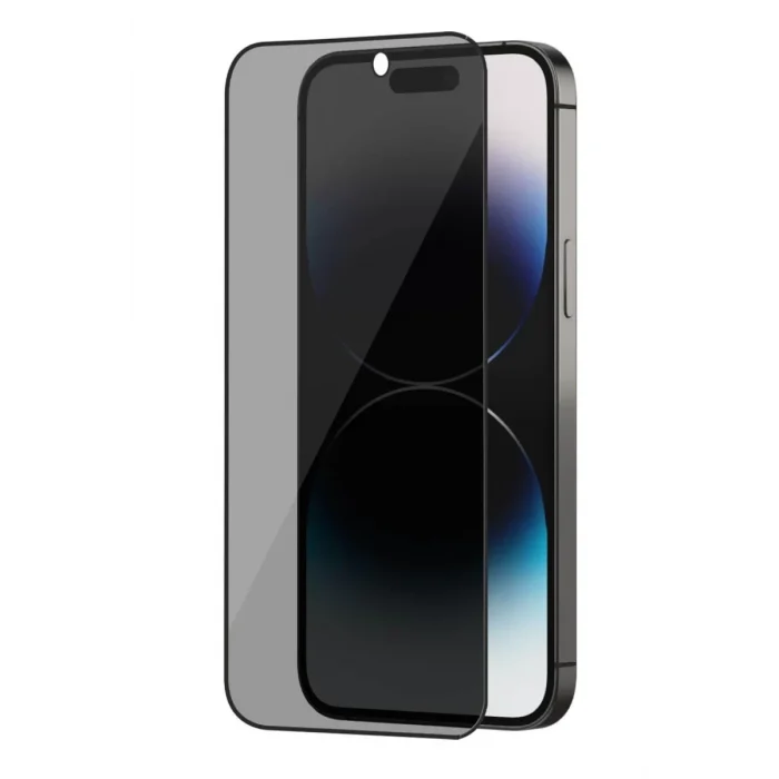 Mey İthalat®   iPhone 17 Pro Max Bilvis 3X AR Hayalet Cam Ekran Koruyucu - Siyah