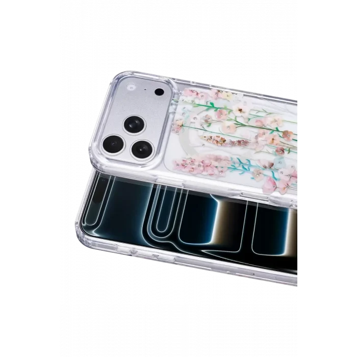 Mey İthalat®   iPhone 17 Pro Max Desina Magsafe Kapak - Desen 1