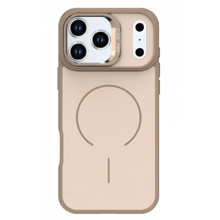 Mey İthalat®   iPhone 17 Pro Max Flexa Magsafe Kapak - Gold