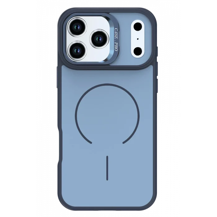Mey İthalat®   iPhone 17 Pro Max Flexa Magsafe Kapak - Mavi