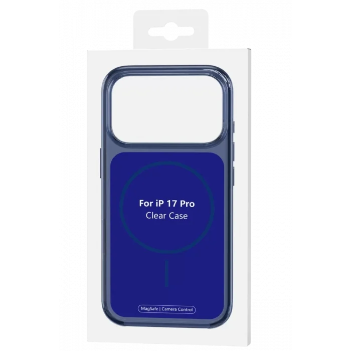 Mey İthalat®   iPhone 17 Pro Max Vizima Magsafe Kapak - Lacivert