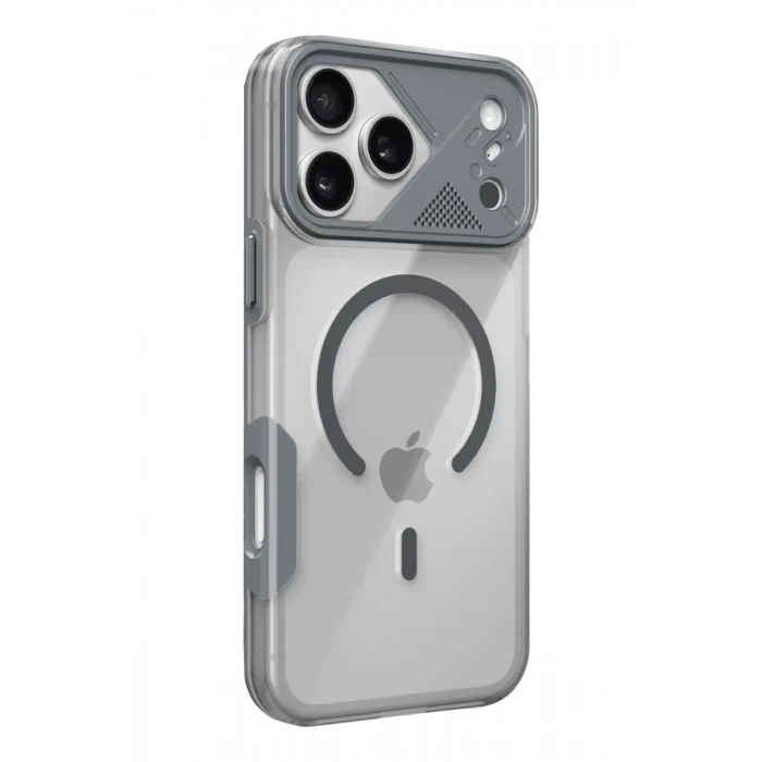 Mey İthalat®   iPhone 17 Pro Zinko Magsafe Kapak - Titan Gri