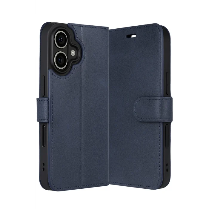 Mey İthalat®   iPhone 17 Trend S Plus Kapaklı Kılıf - Lacivert