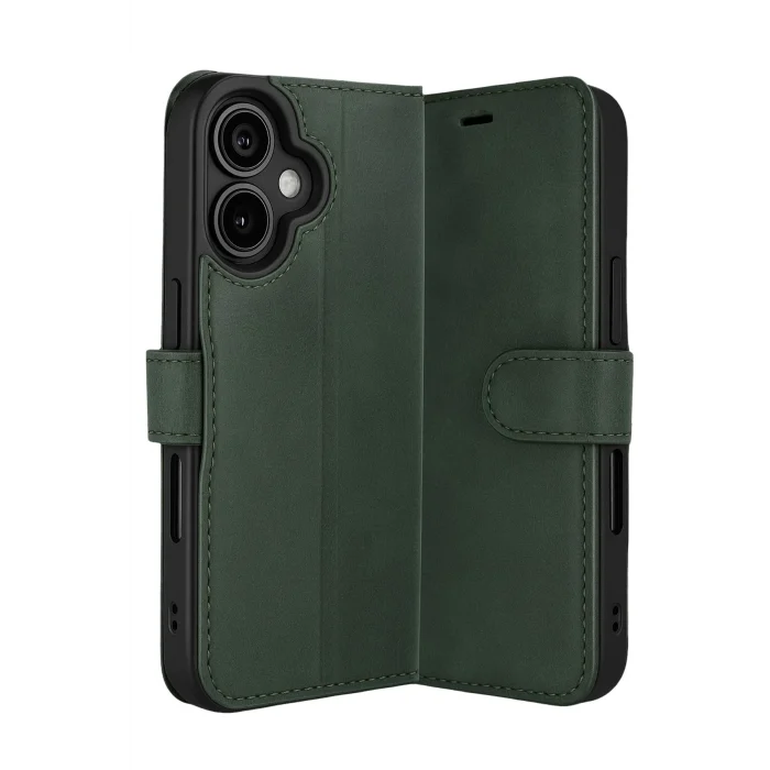 Mey İthalat®   iPhone 17 Trend S Plus Kapaklı Kılıf - Yeşil