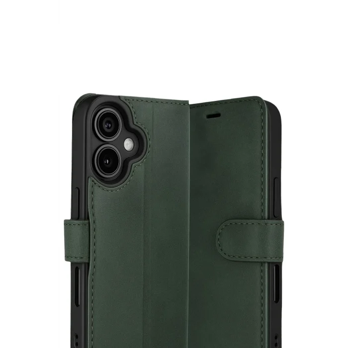 Mey İthalat®   iPhone 17 Trend S Plus Kapaklı Kılıf - Yeşil