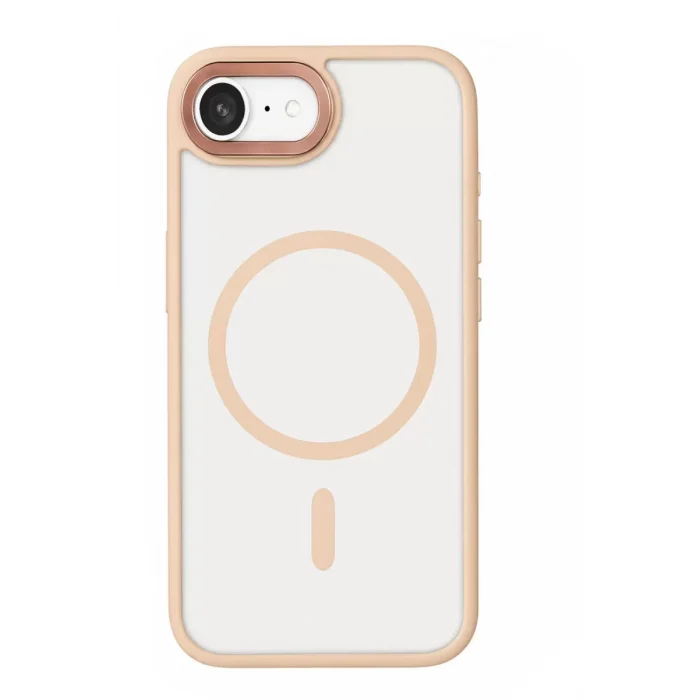 Mey İthalat®   iPhone 17E Terea Magsafe Kapak - Pembe