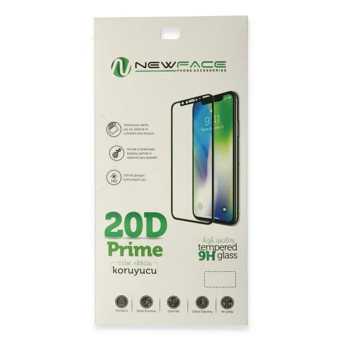 Mey İthalat®   iPhone 6 Plus 20D Premium Cam Ekran Koruyucu - Beyaz