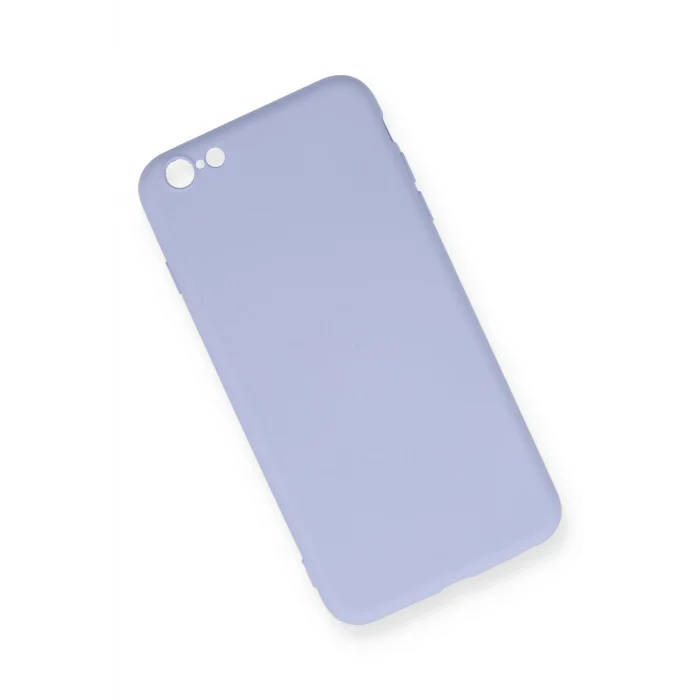 Mey İthalat®   iPhone 6 Plus Kılıf Nano içi Kadife Silikon - Lila