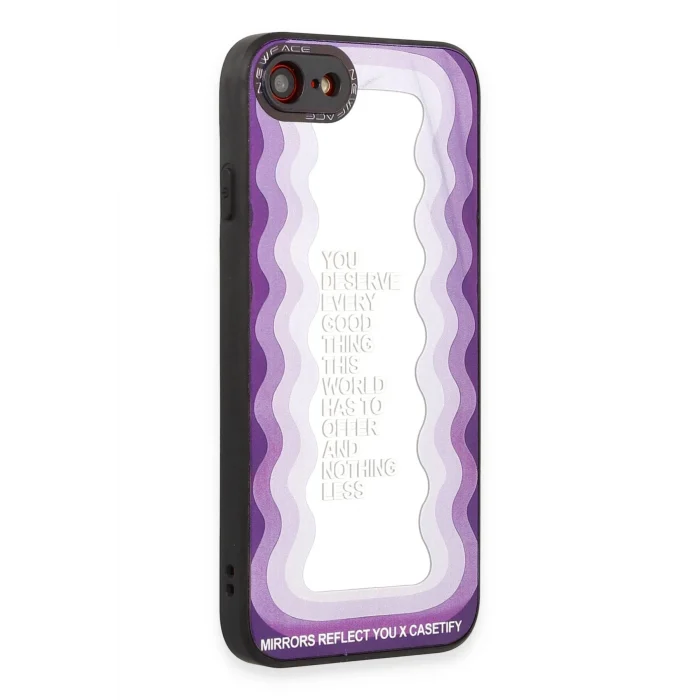Mey İthalat®   iPhone 7 Kılıf Mirror Desenli Kapak - Mirror - 5