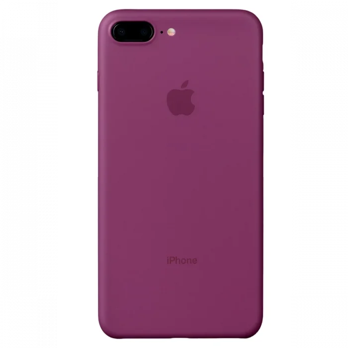 Mey İthalat®   iPhone 8 Plus Kılıf PP Ultra İnce Kapak - Pembe