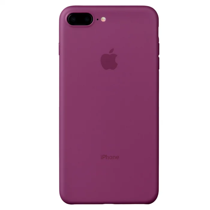 Mey İthalat®   iPhone 8 Plus Kılıf PP Ultra İnce Kapak - Pembe