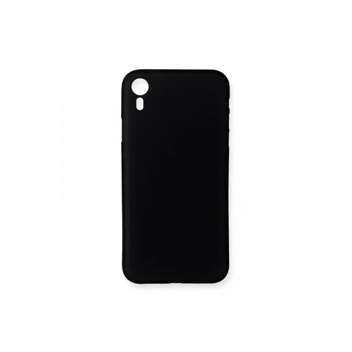Mey İthalat®   iPhone XR Kılıf PP Ultra İnce Kapak - Siyah