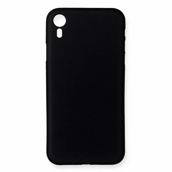 Mey İthalat®   iPhone XR Kılıf PP Ultra İnce Kapak - Siyah