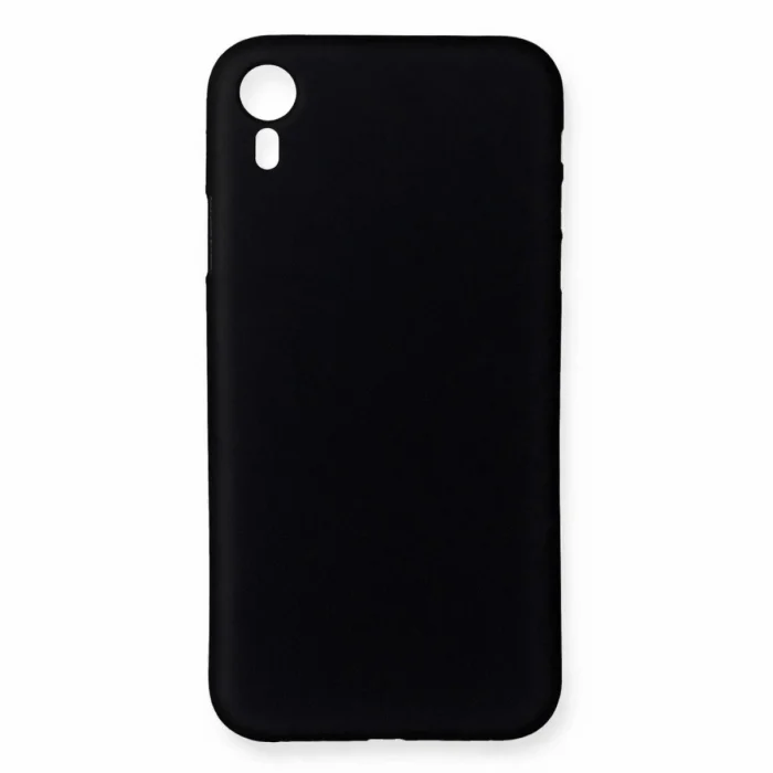 Mey İthalat®   iPhone XR Kılıf PP Ultra İnce Kapak - Siyah