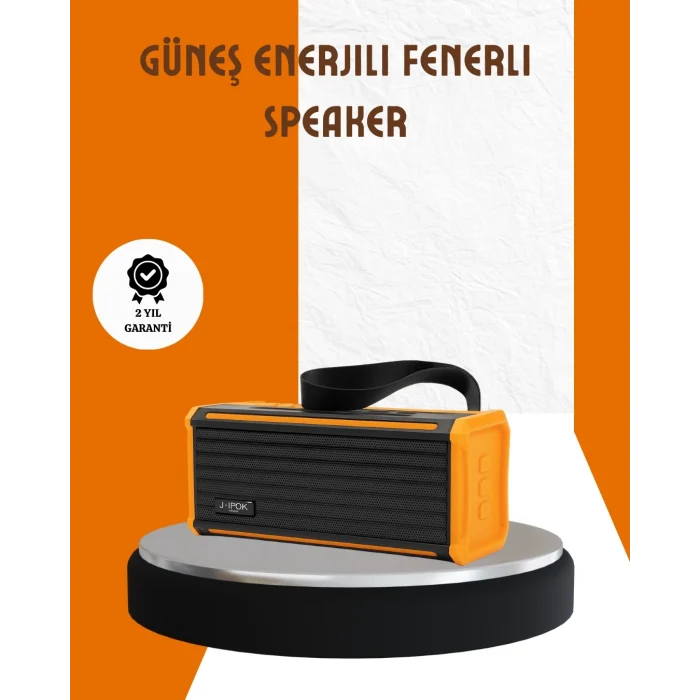 Mey İthalat® J-IPOX P520 Taşınabilir Bluetooth Hoparlör Güçlü Ses + Radyo