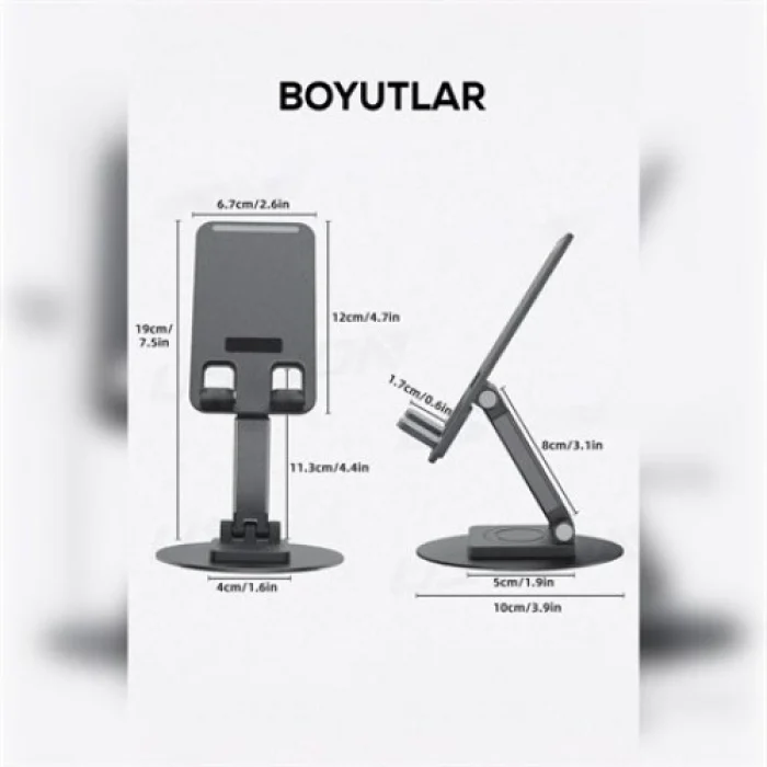 Mey İthalat® KABLO GEÇİRİLEBİLİR TELEFON TUTUCU