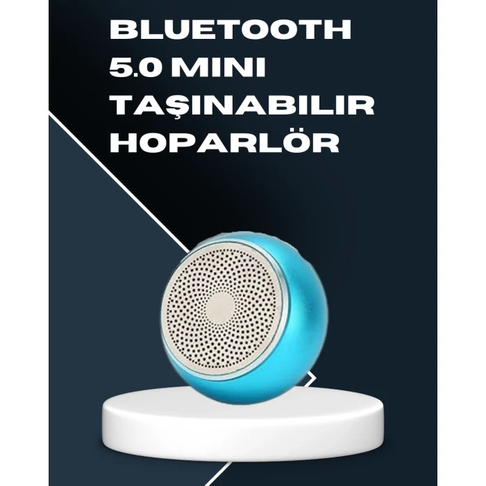 Mey İthalat® Kablosuz Bluetooth Hoparlör | 2-3 Saat Kesintisiz Müzik Keyfi