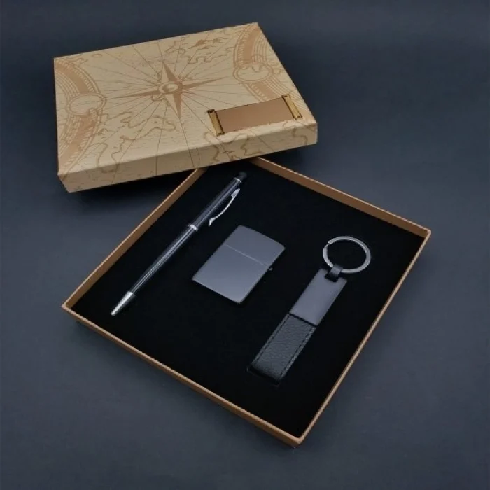 Mey İthalat®  Kalem Çakmak Anahtarlık 3lü Set