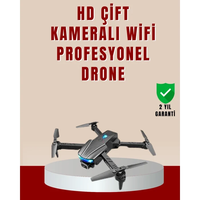 Mey İthalat® Katlanabilir 4K Kamera Drone Uzaktan Kumandalı Profesyonel Drone