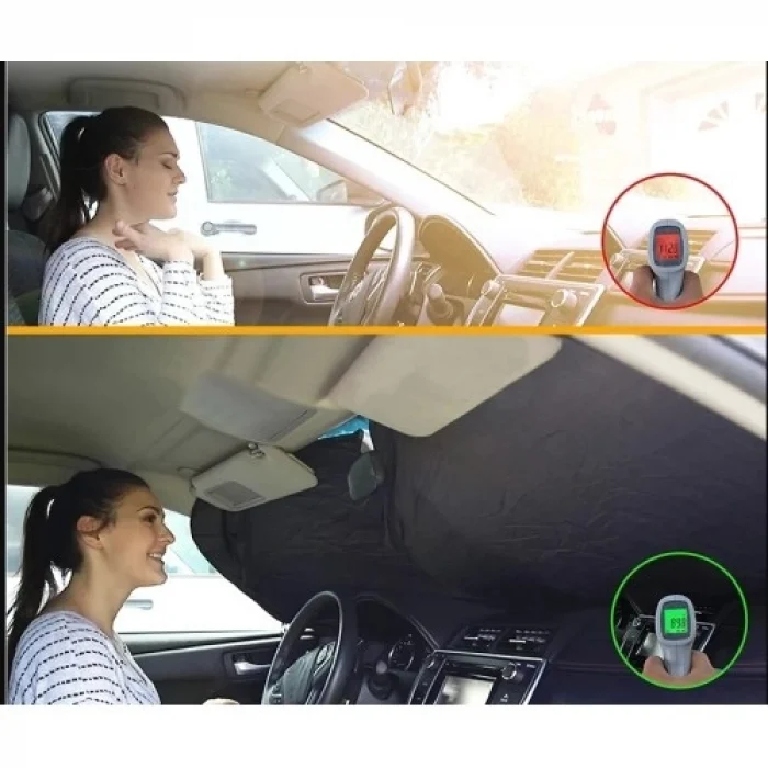 Mey İthalat® Katlanabilir Ön Cam Araba Güneşliği