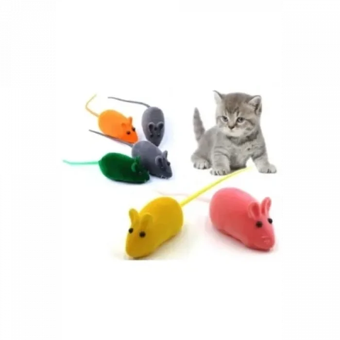 Mey İthalat® Kedi Eğitim Oyun Faresi 4 Adet