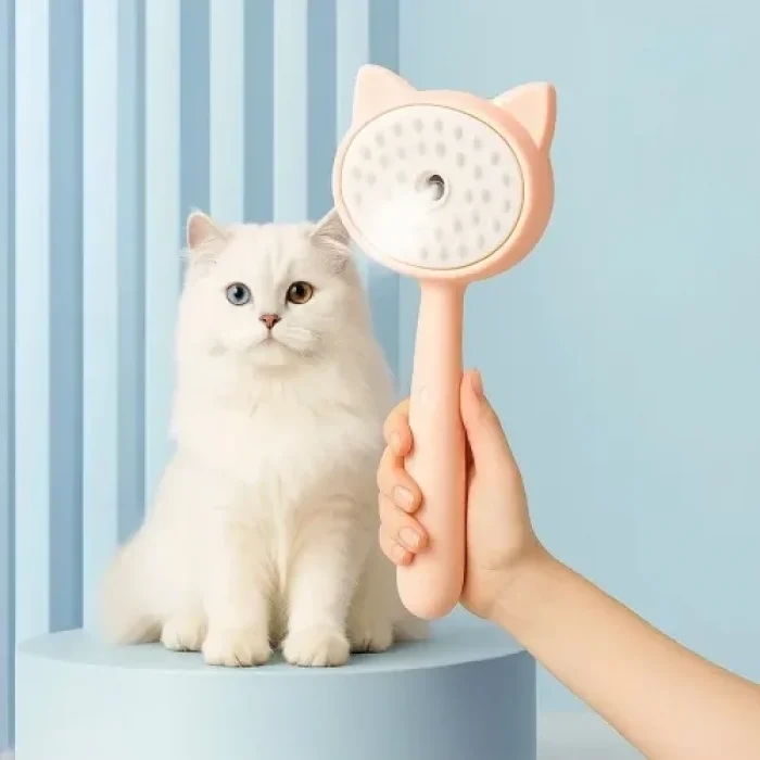 Mey İthalat® Kedi ve Köpekler İçin Buharlı Masaj Fırçası