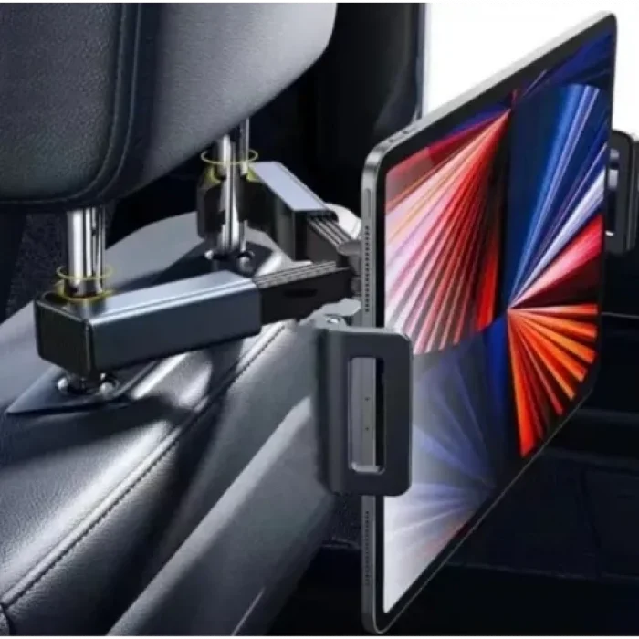 Mey İthalat® Koltuk Arkası Ayarlanabilir Tablet Telefon Tutucu CM-115