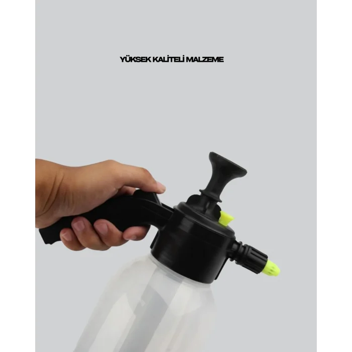 Mey İthalat® Köpük Püskürtücü 2 Litre Dayanıklı Manuel Basınçlı Yıkama Şişesi