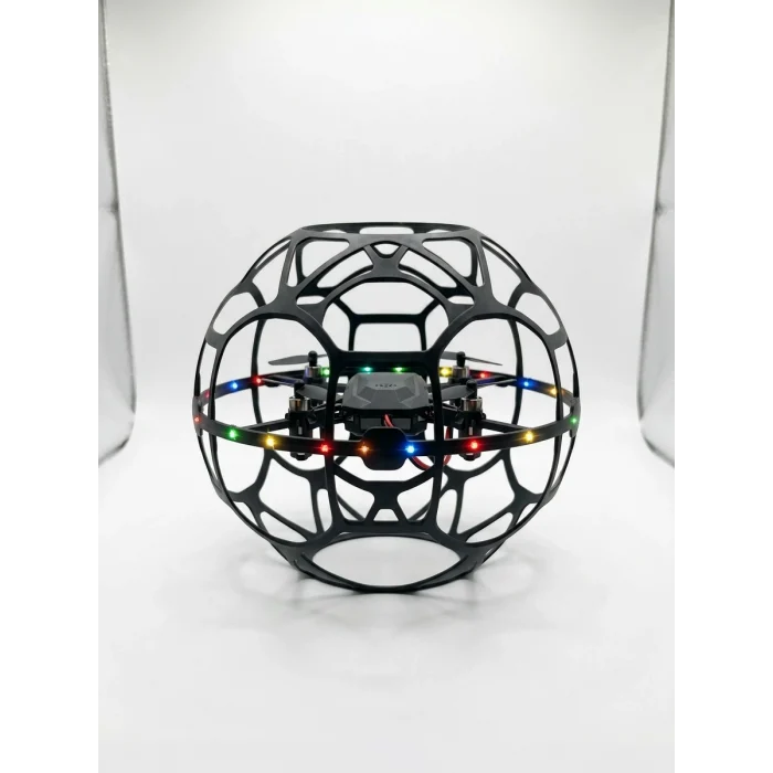 Mey İthalat® Koruyucu Kafesli Dron El Hareketiyle Kontrol Edilebilen Uçan