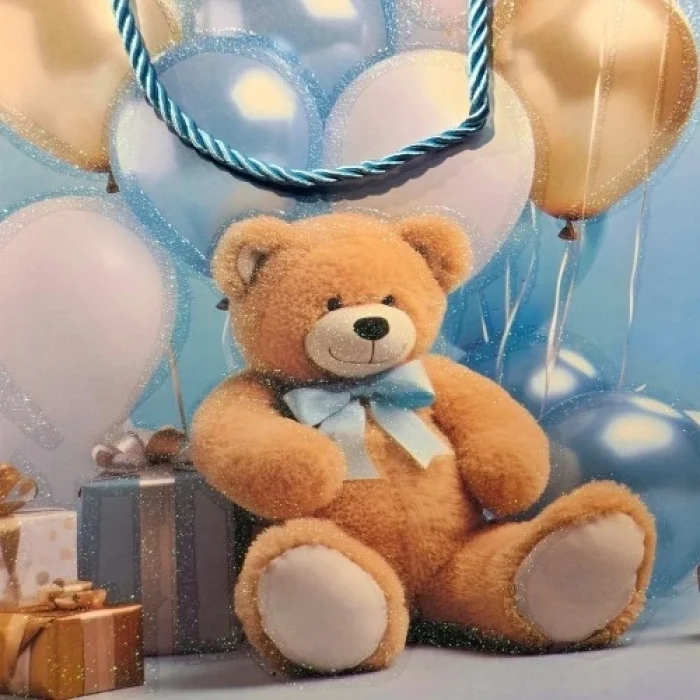 Mey İthalat® Küçük Boy Ayıcıklı Hediye Çantası