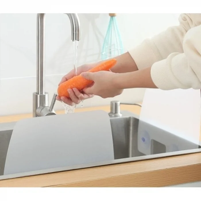Mey İthalat® Lavabo ve Ocak Sıçrama Önleyici Vantuzlu Kalkan