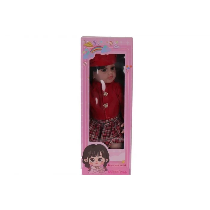 Mey İthalat® LMN232 55 CM MÜZİKLİ SİLİKONLU ET BEBEK