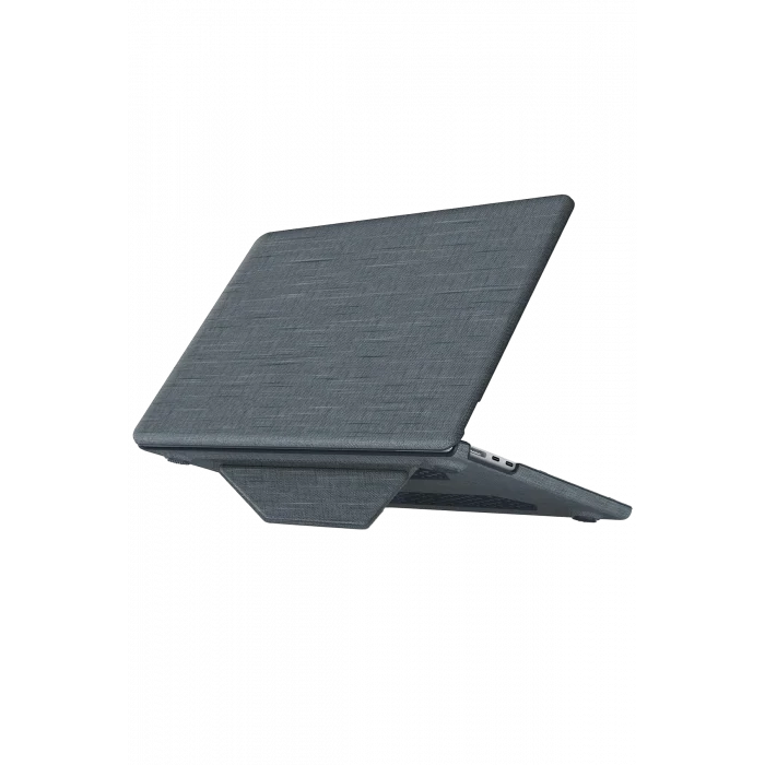 Mey İthalat®   Macbook Pro 13 2020 Macbook Kumaş Kapak - Gri